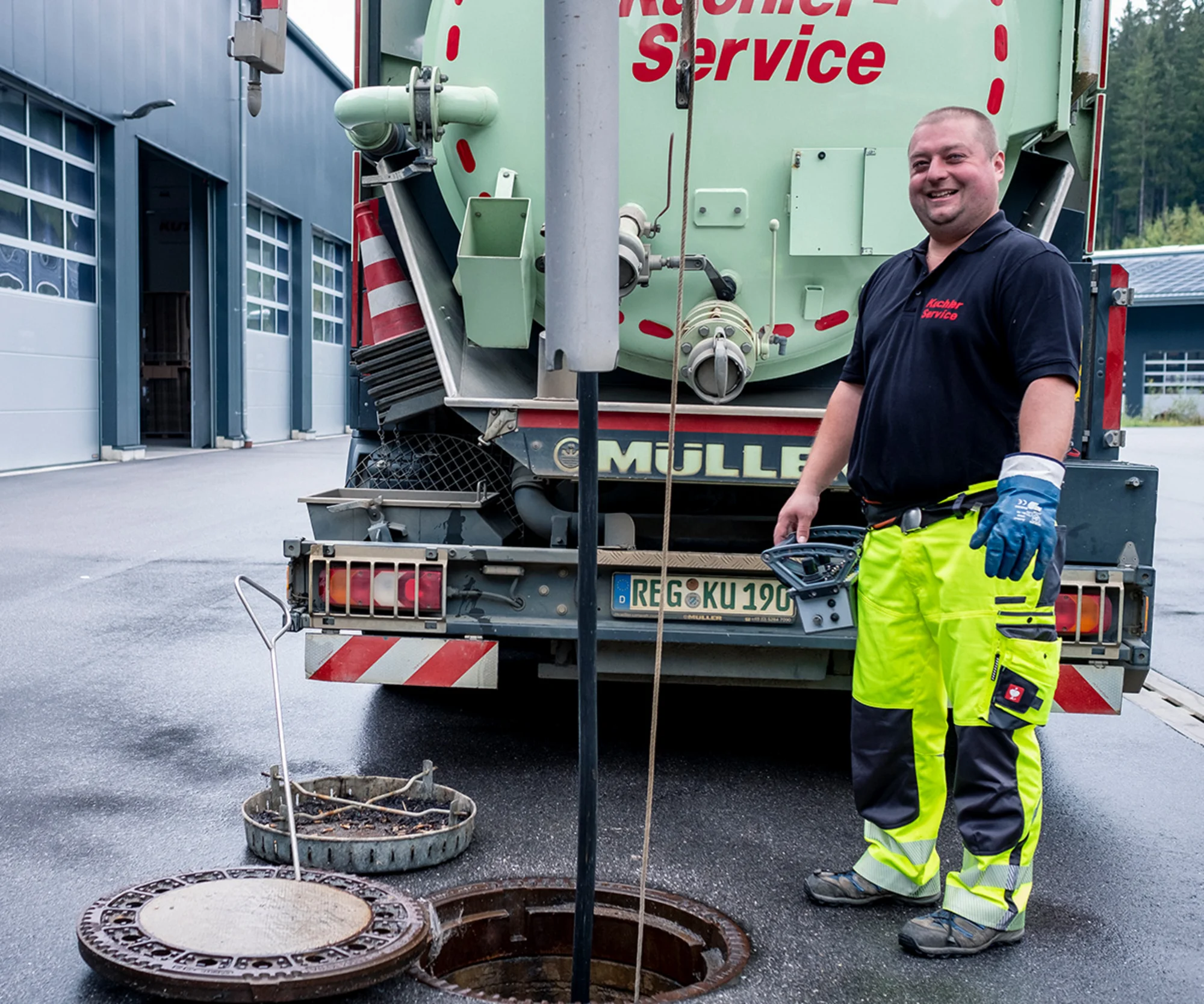 Über Kuchler Kanalreinigung Wallerfing
